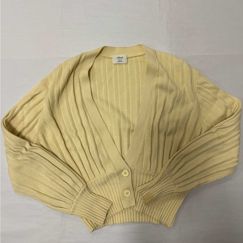 Wilfred Yellow Cardigan